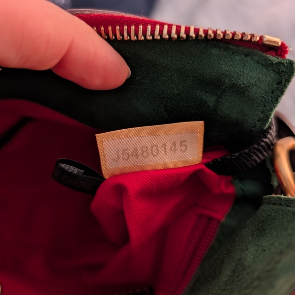 Dooney & Bourke Black Crossbody Bag with Red Accents - Picture 11 of 13